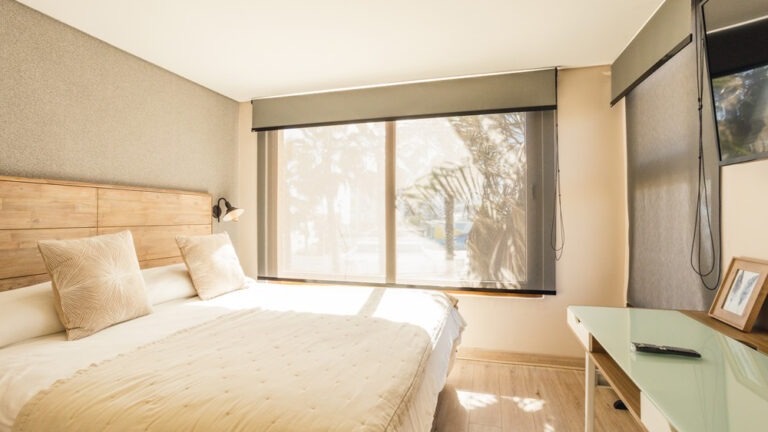 Dormitorio del departamento